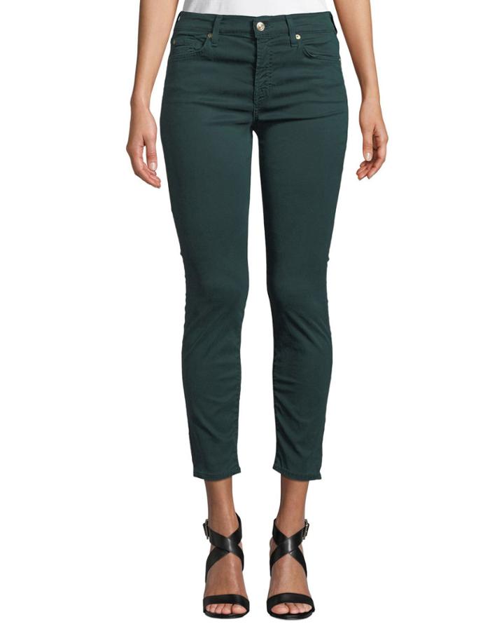 Gwenevere Mid-rise Ankle Jeans