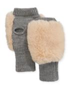 Fingerless Faux-fur