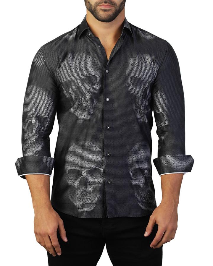 Men's Fibonacci Skull