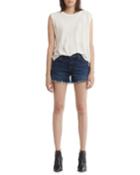 Gemma Mid-rise Denim Cutoff