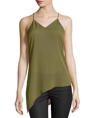 Asymmetric Hem Camisole Tank, Fatigue