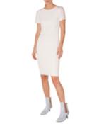 Crewneck Lace-shoulder Short-sleeve Jersey
