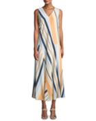Divinity Striped Drop-waist