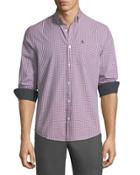 Windowpane Long-sleeve