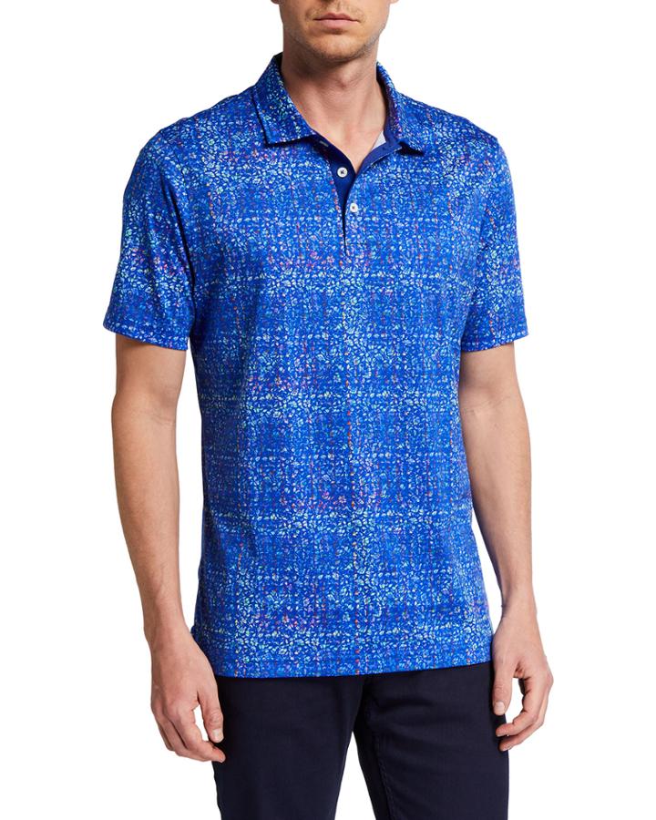 Men's Printed Polo