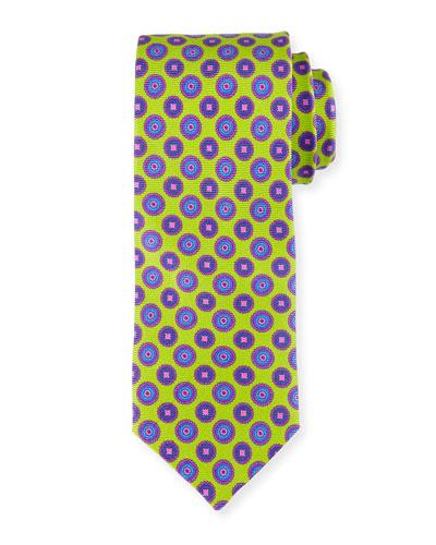 Funky Foulard Circle-print Tie