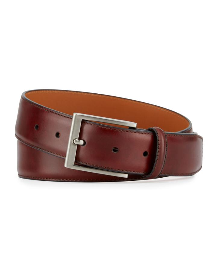 Men's Cruzar Leather Belt,