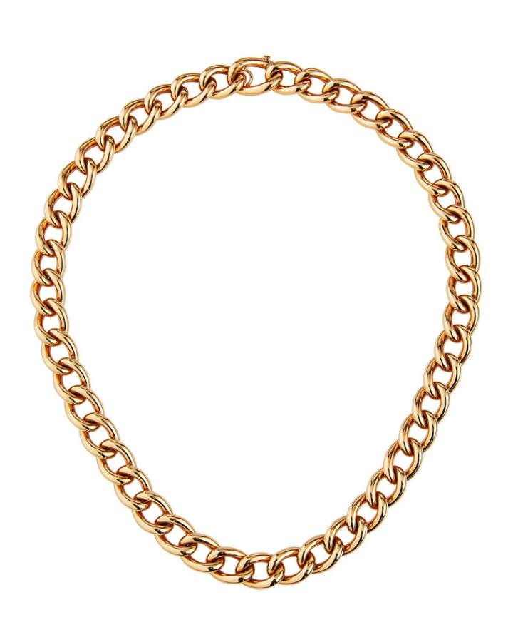 Oro Classic 18k Rose Gold Chain Necklace