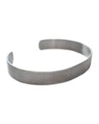 Embossed Sterling Silver Cuff Bracelet
