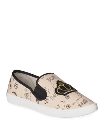 Crown Patch Doodle Sneaker