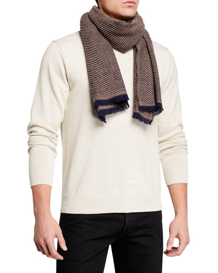 Men's Cavalry Striped Twill
