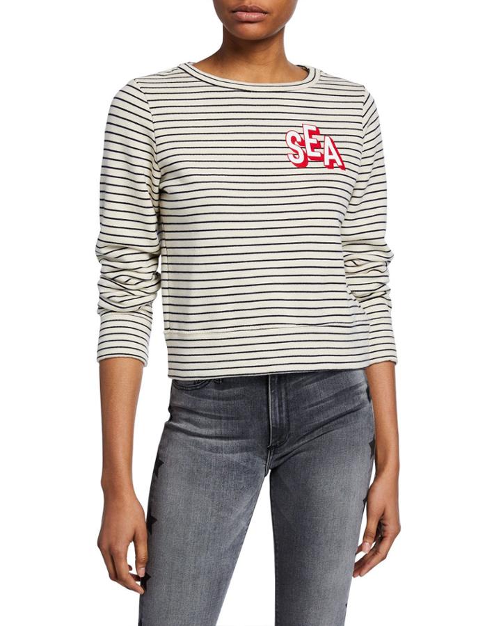 The Boat-neck Matchbox Striped