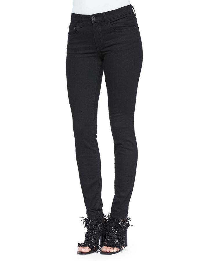 Ultra-skinny Denim Jeans, Black