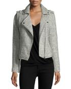Lou Wool-blend Motorcycle Jacket