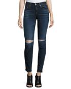 Mid-rise Distressed Skinny Jeans, Vashon