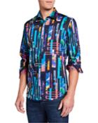 Men's Enfield Geometric Long-sleeve