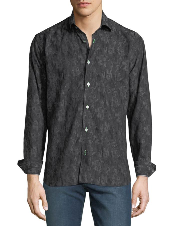 Men's Shaped-fit Fibonacci Camouflage