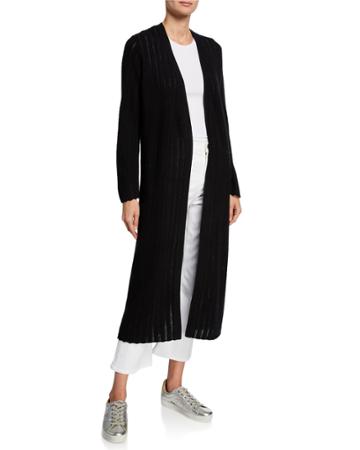 Cashmere Pointelle Novelty Duster