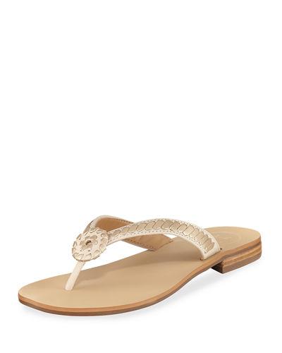 Ali Whipstich Flat Thong