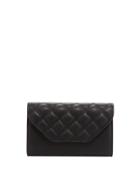 Leap Quilted Flap Clutch Bag