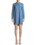 Cadet-wash Chambray