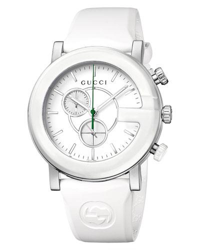 44mm G-chrono Ceramic Watch W/ Rubber