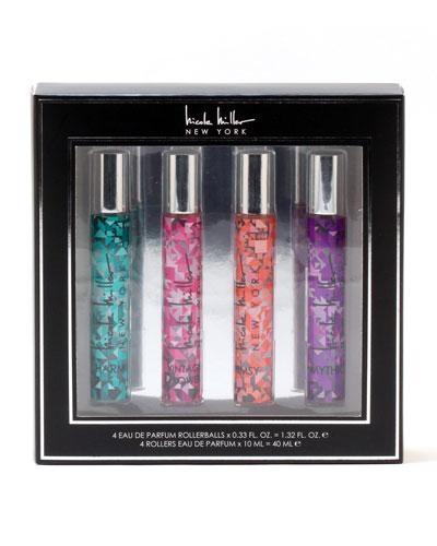 Four-piece Rollerball Travel Gift