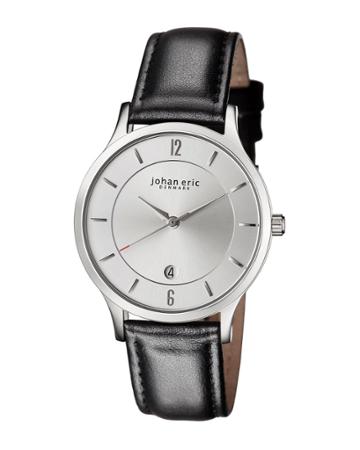 Men's Hobro Quartz Black Leather