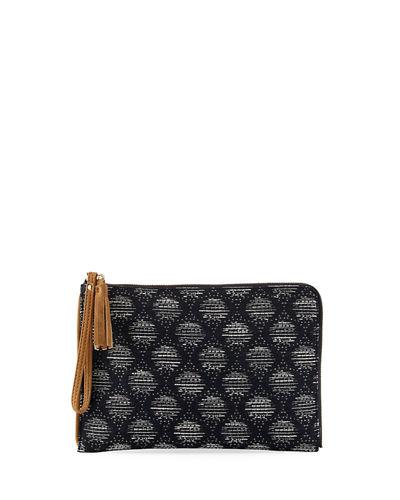 Fabric Ziptop Flat Pouch
