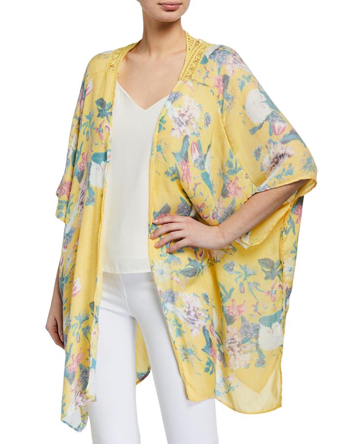 Parisian Floral Lace Insert Topper