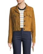 Reed Suede Fringed Jacket