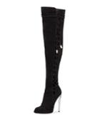 Frida Suede 120mm Over-the-knee Boot