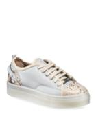 Dalia Snake-print Low-top