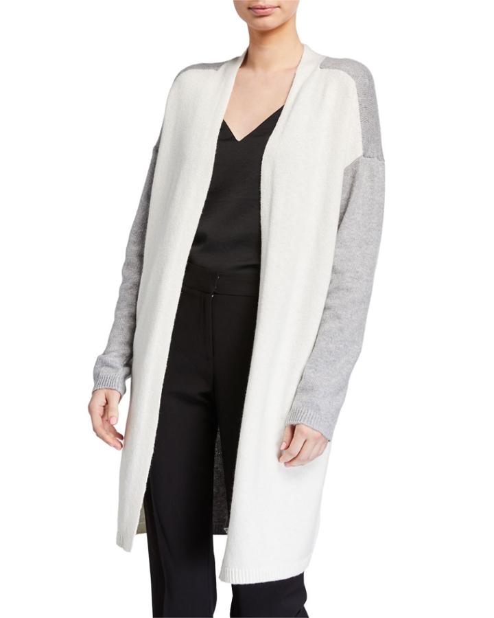 Colorblock Open-front