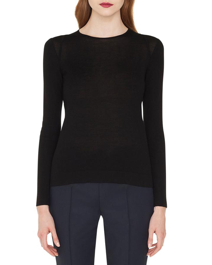 Cashmere/silk Pullover