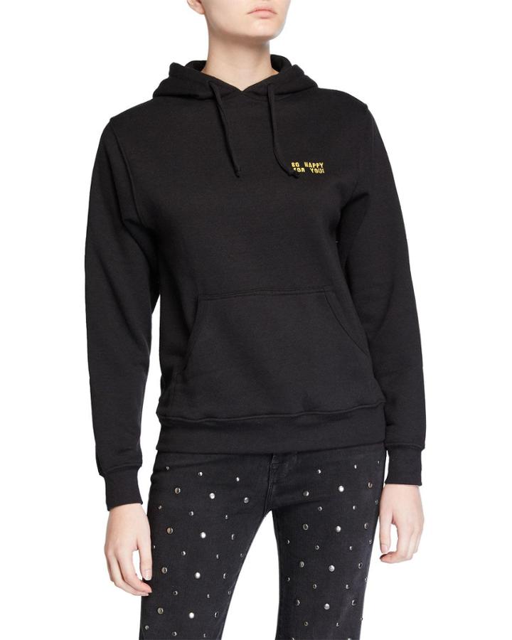 Happy For You Griffith Embroidered Hoodie