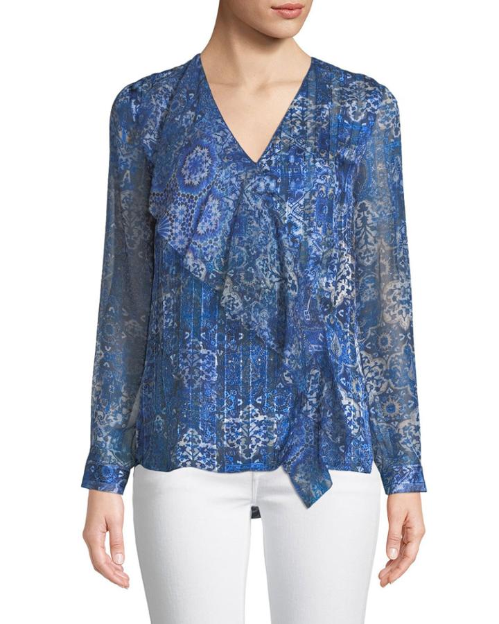 Zona Graphic-print Long-sleeve
