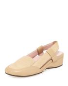 Linen Low-wedge