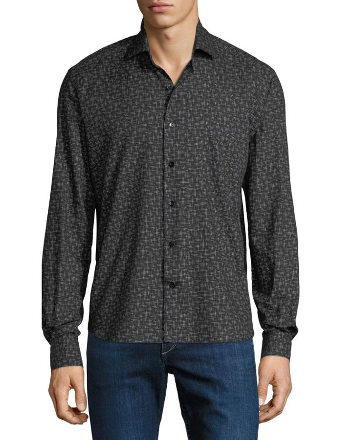 Men's Soft Touch Line-print