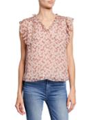 Lucia Floral V-neck