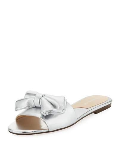 Slipper Metallic Bow