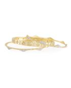 Visionary Fusion Crown Stacking Bangles,