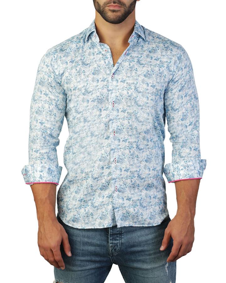 Men's Fibonacci Harmony Paisley