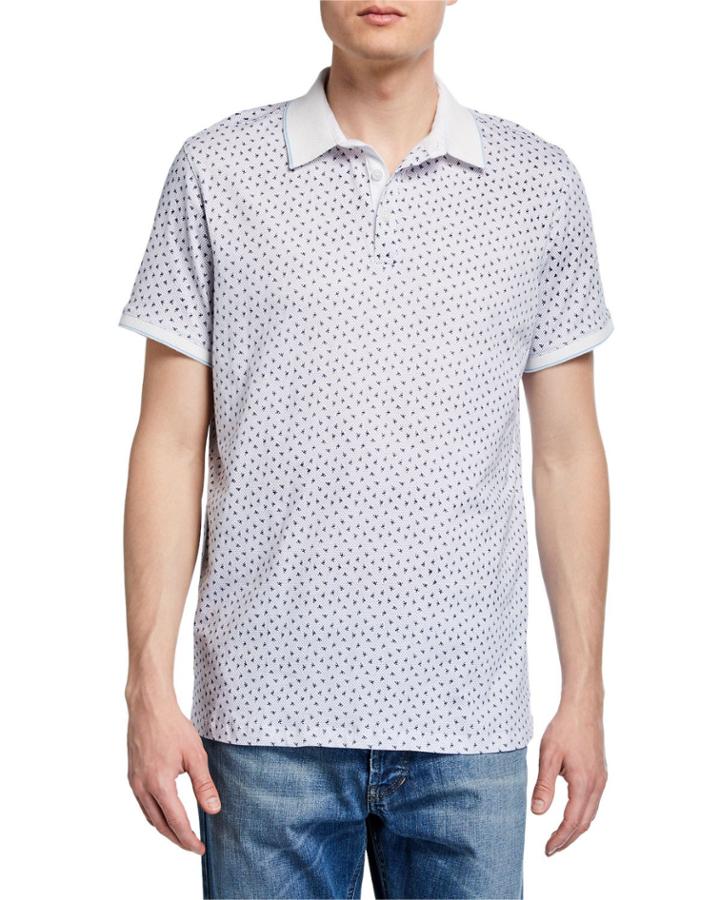 Men's Short-sleeve Pattern Polo