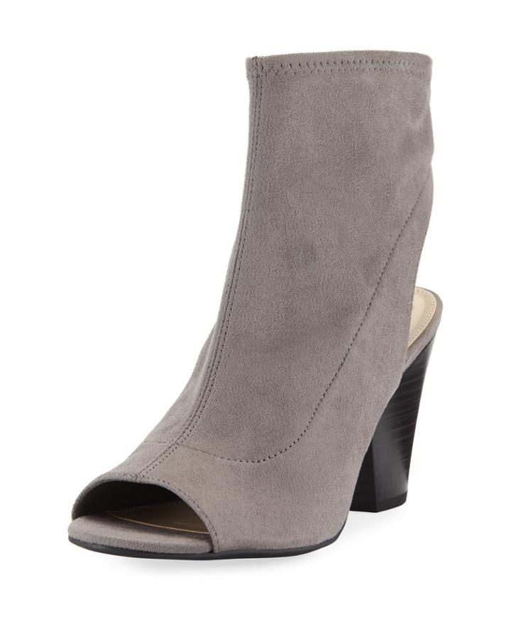 Kenya Peep-toe Stretch Booties