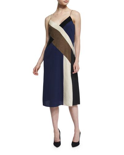 Frederica Colorblock Silk