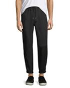 Tailored Wool-blend Track Pants
