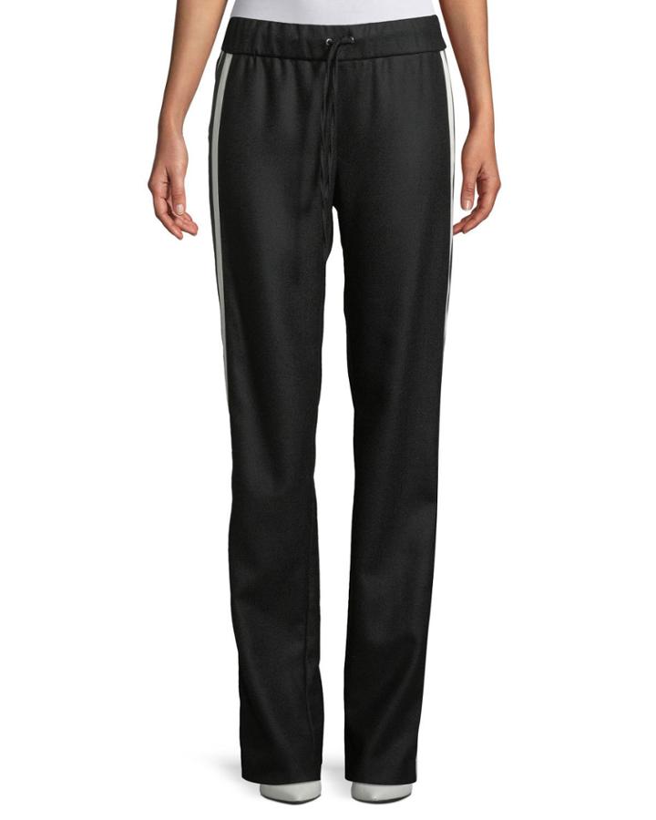 Make Your Move Sporty Wool Track Pants