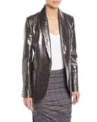 Broken Glass One-button Metallic