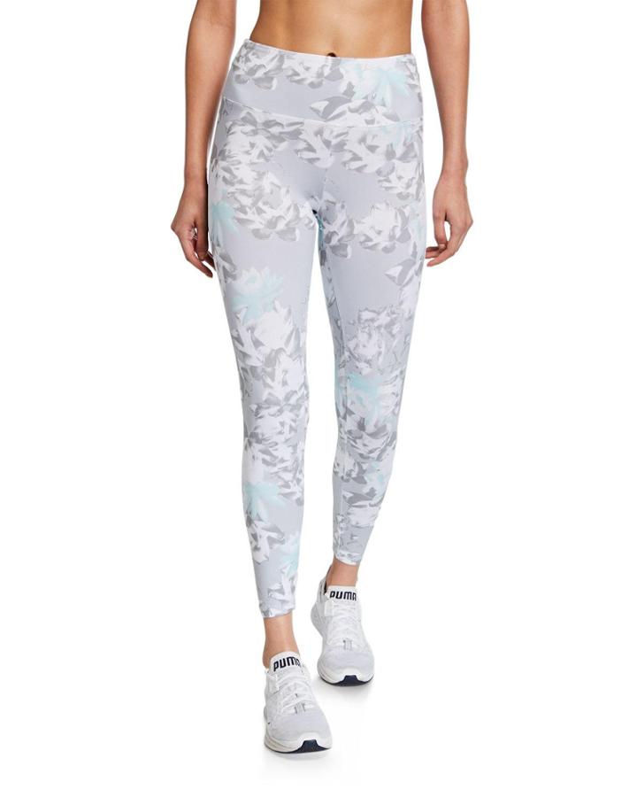 Printed High-waist Ankle